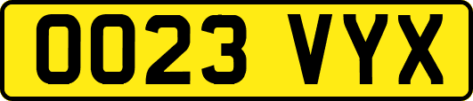 OO23VYX