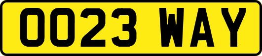 OO23WAY
