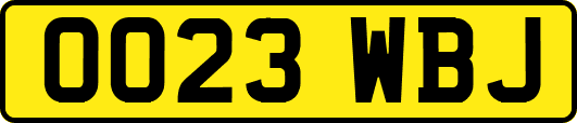 OO23WBJ