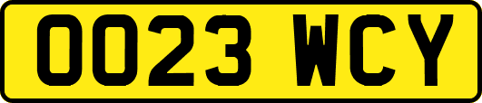 OO23WCY
