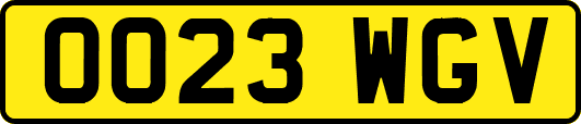 OO23WGV