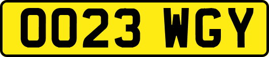 OO23WGY