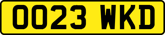 OO23WKD