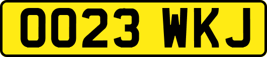 OO23WKJ