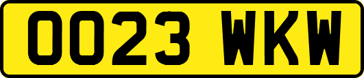 OO23WKW