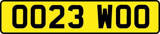 OO23WOO