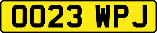 OO23WPJ