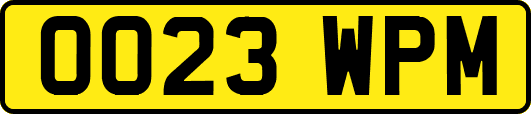 OO23WPM