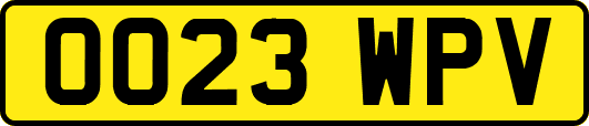 OO23WPV