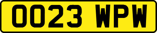 OO23WPW