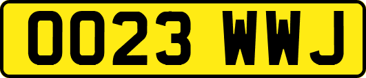 OO23WWJ
