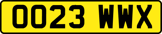 OO23WWX