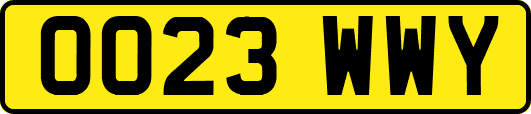 OO23WWY