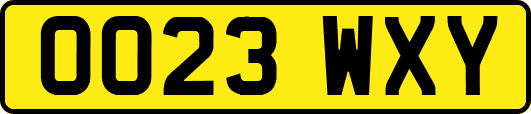 OO23WXY