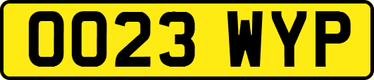 OO23WYP