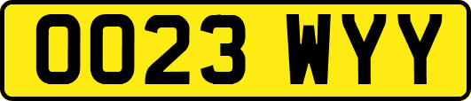 OO23WYY
