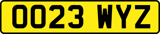 OO23WYZ