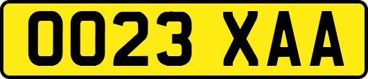 OO23XAA