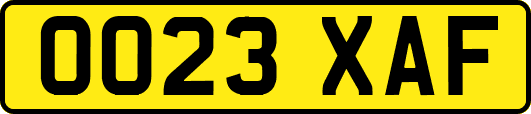 OO23XAF