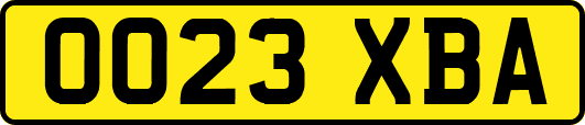 OO23XBA