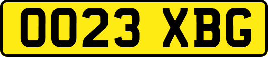 OO23XBG