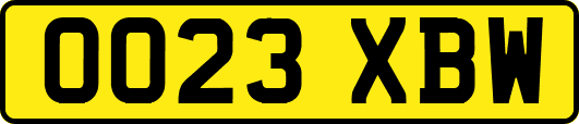 OO23XBW