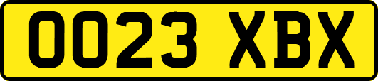 OO23XBX