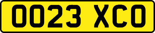 OO23XCO
