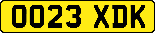 OO23XDK