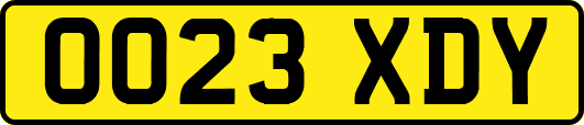 OO23XDY