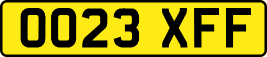 OO23XFF