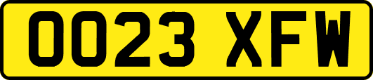 OO23XFW