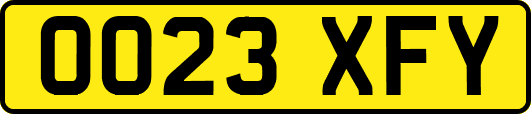 OO23XFY
