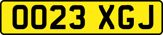 OO23XGJ