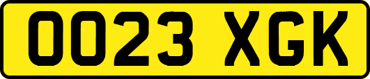 OO23XGK