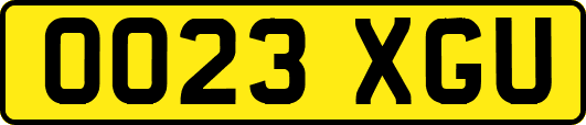 OO23XGU