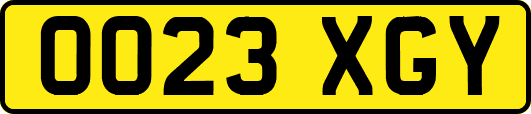 OO23XGY