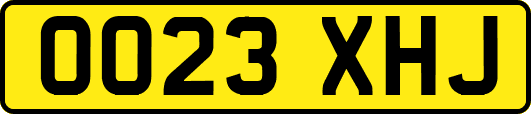 OO23XHJ