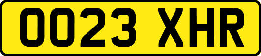 OO23XHR
