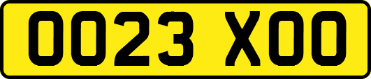 OO23XOO