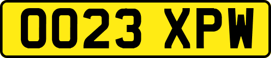 OO23XPW