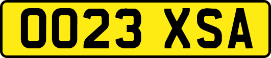 OO23XSA