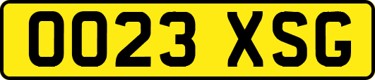 OO23XSG