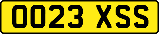 OO23XSS