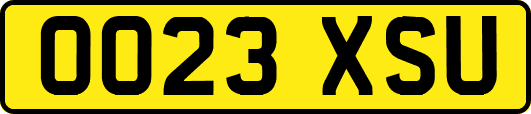 OO23XSU