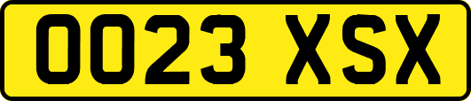 OO23XSX