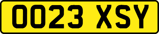 OO23XSY