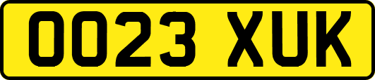 OO23XUK