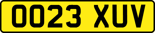OO23XUV