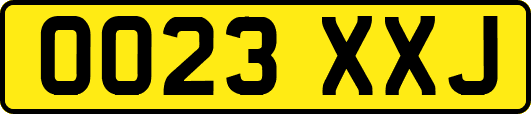 OO23XXJ